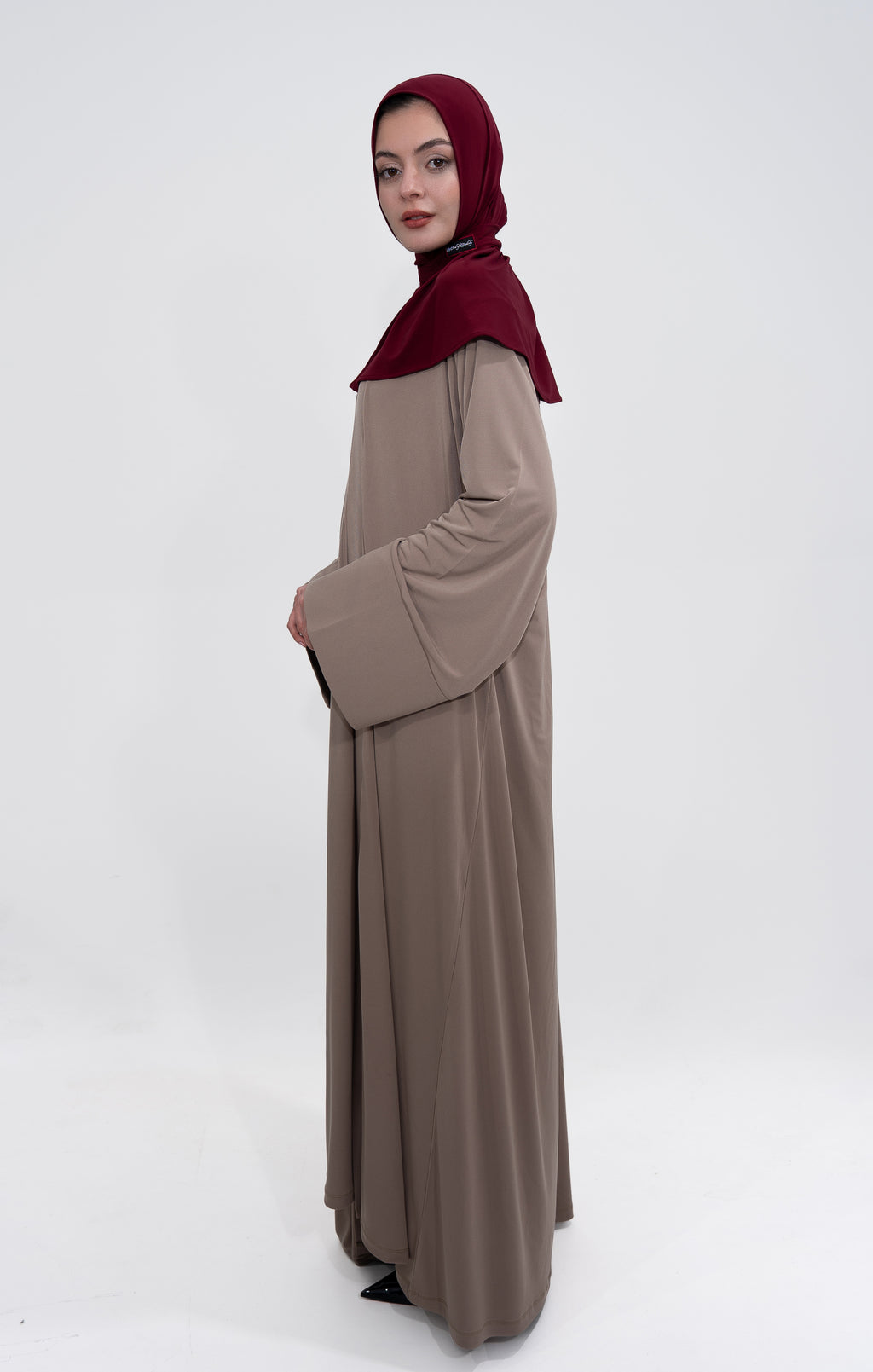 Hijab Kaftan - Charcoal Black