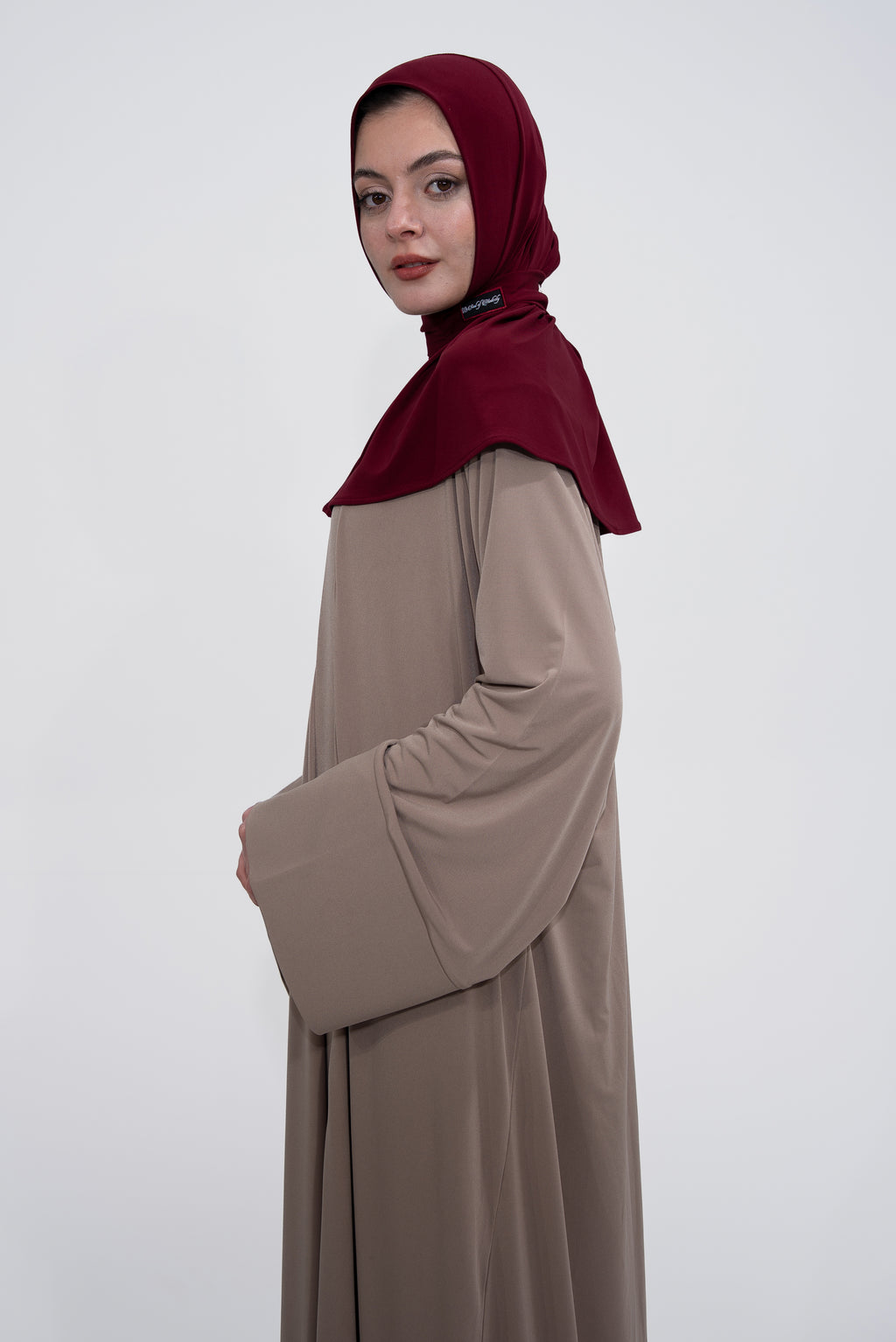 Hijab Kaftan - Charcoal Black