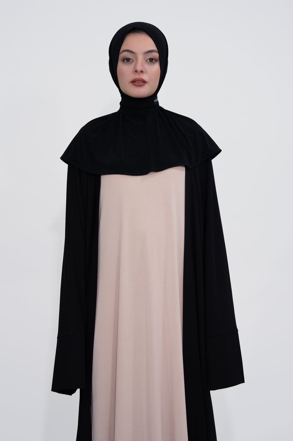 Hijab Kaftan - Charcoal Black