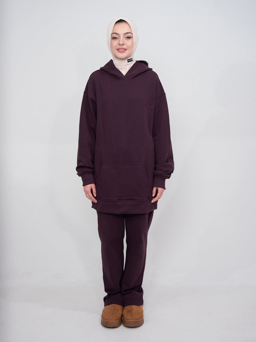Tracksuit Set - Deep Plum
