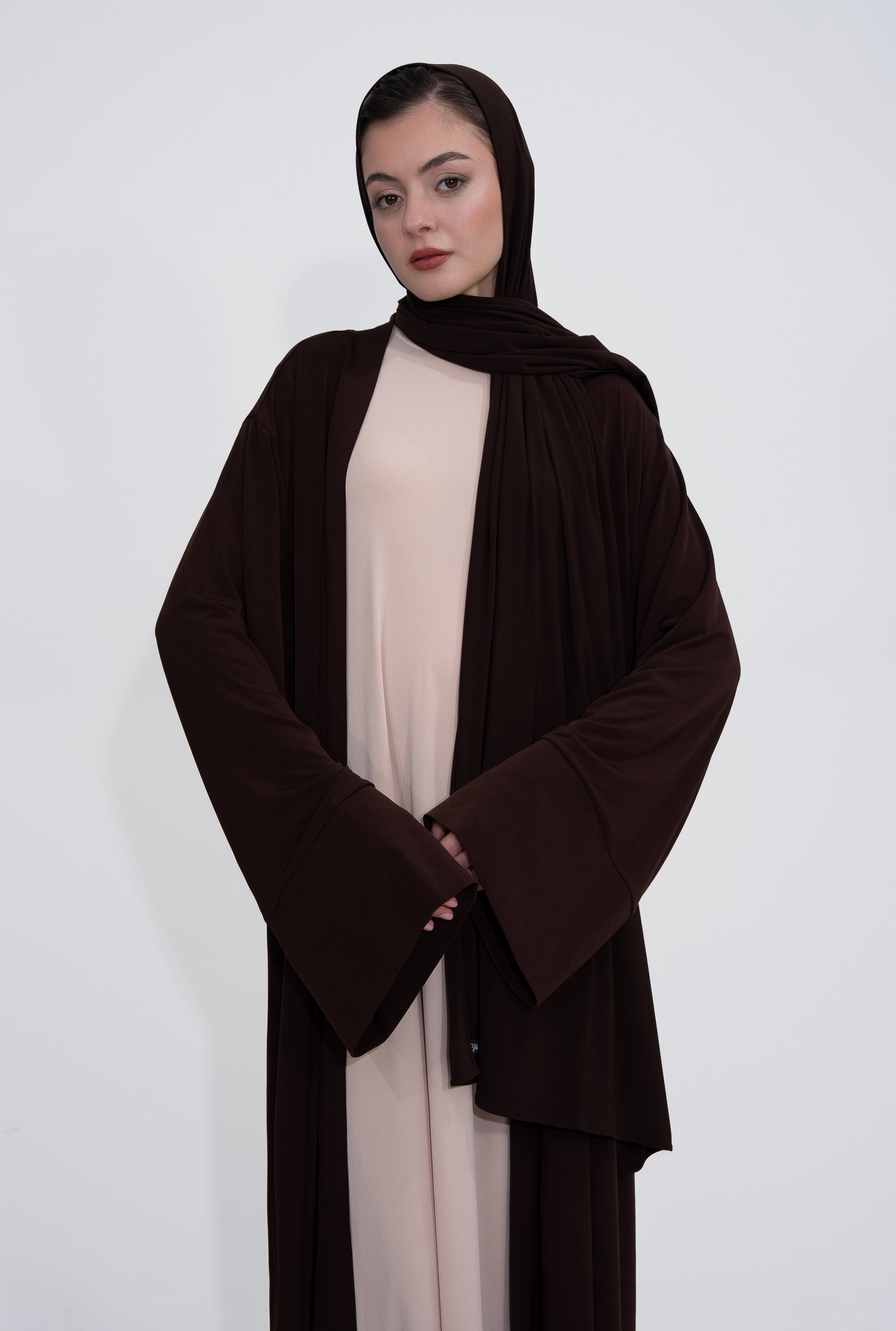 Hijab Kaftan - Charcoal Black