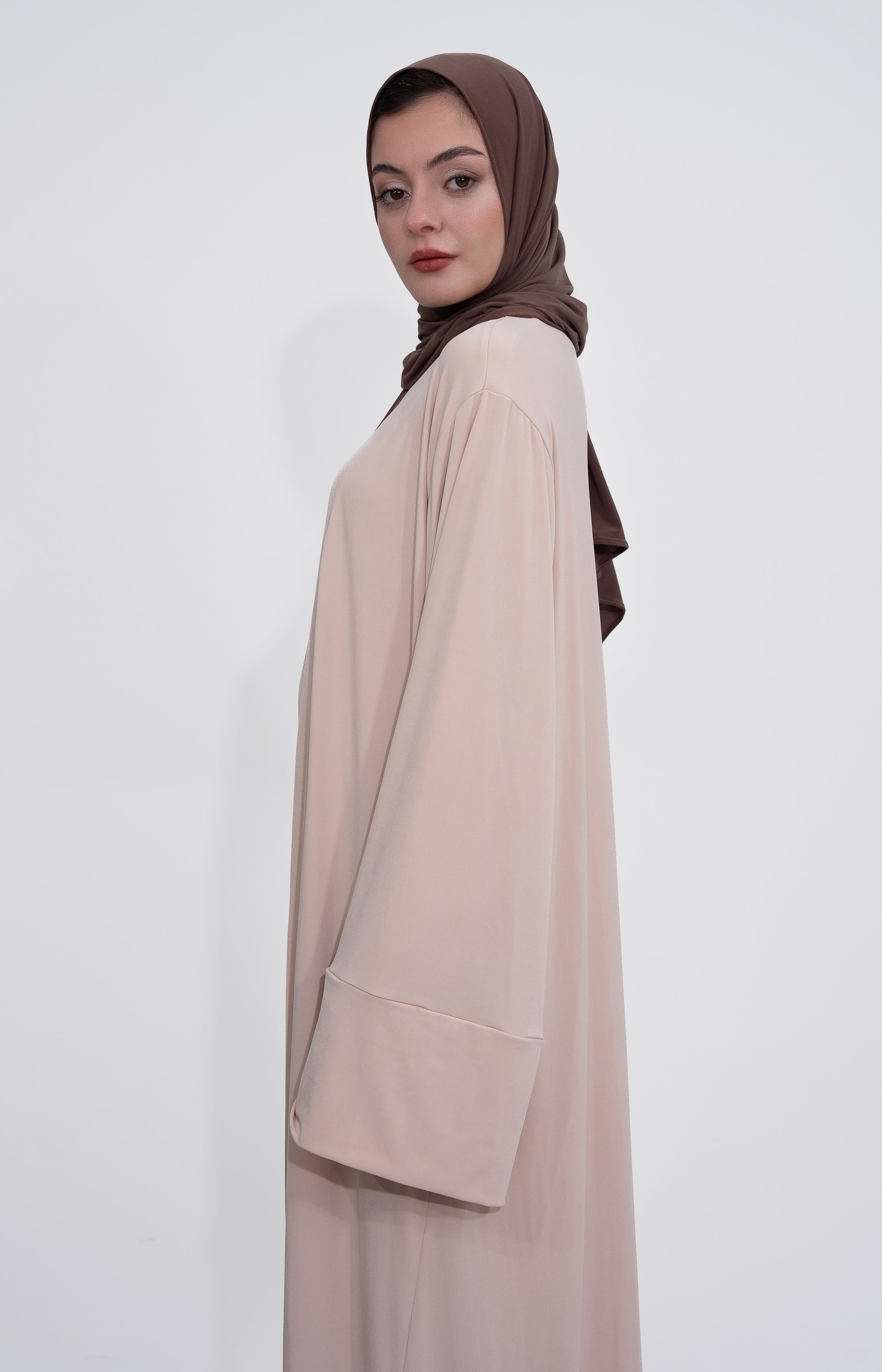 Hijab Kaftan - Charcoal Black