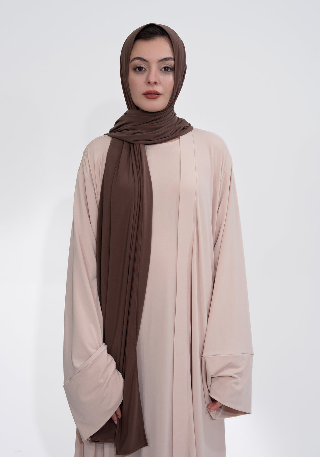 Hijab Kaftan - Charcoal Black