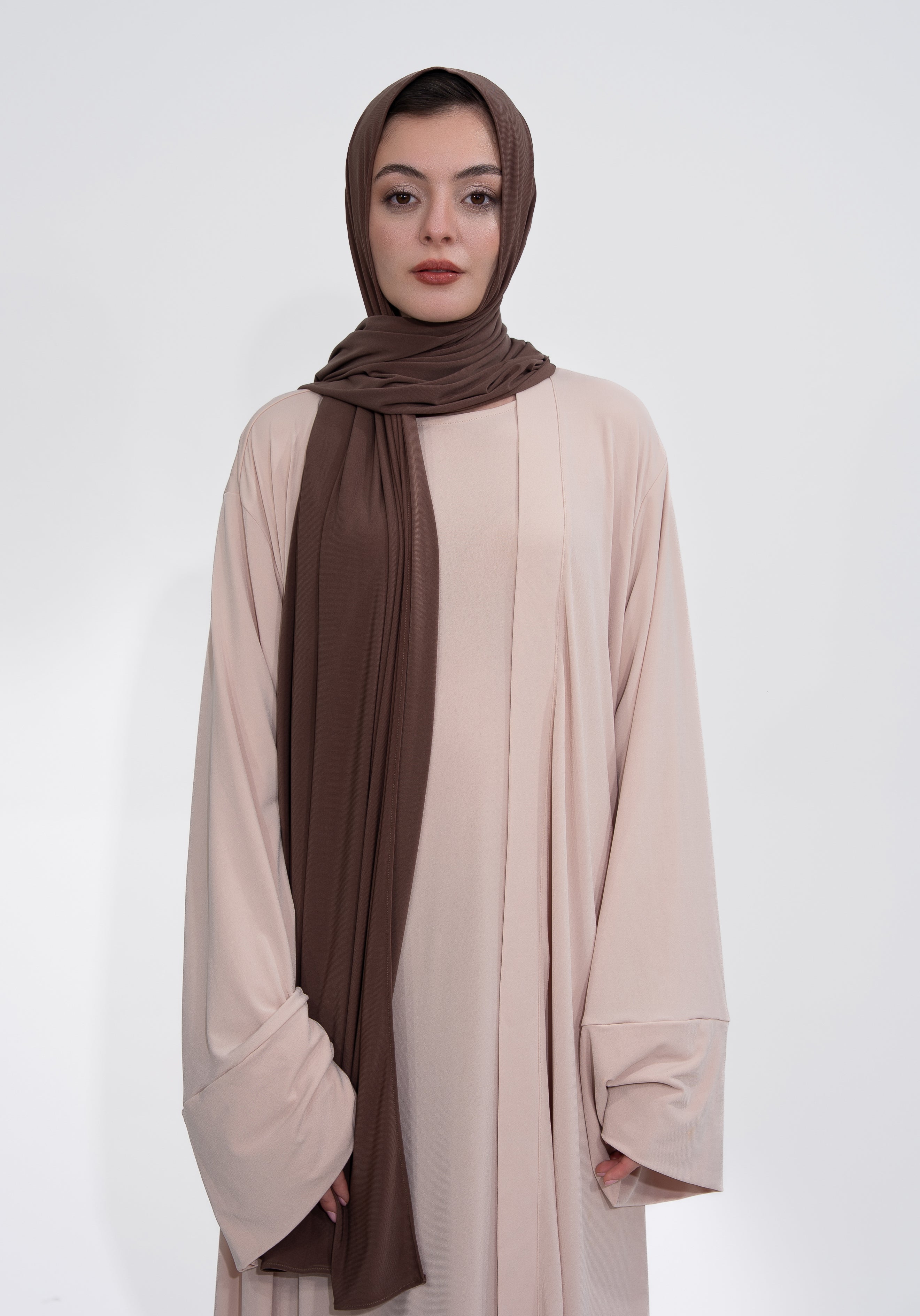 Hijab Kaftan - Charcoal Black