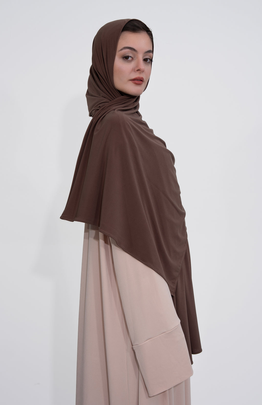 Hijab Kaftan - Charcoal Black