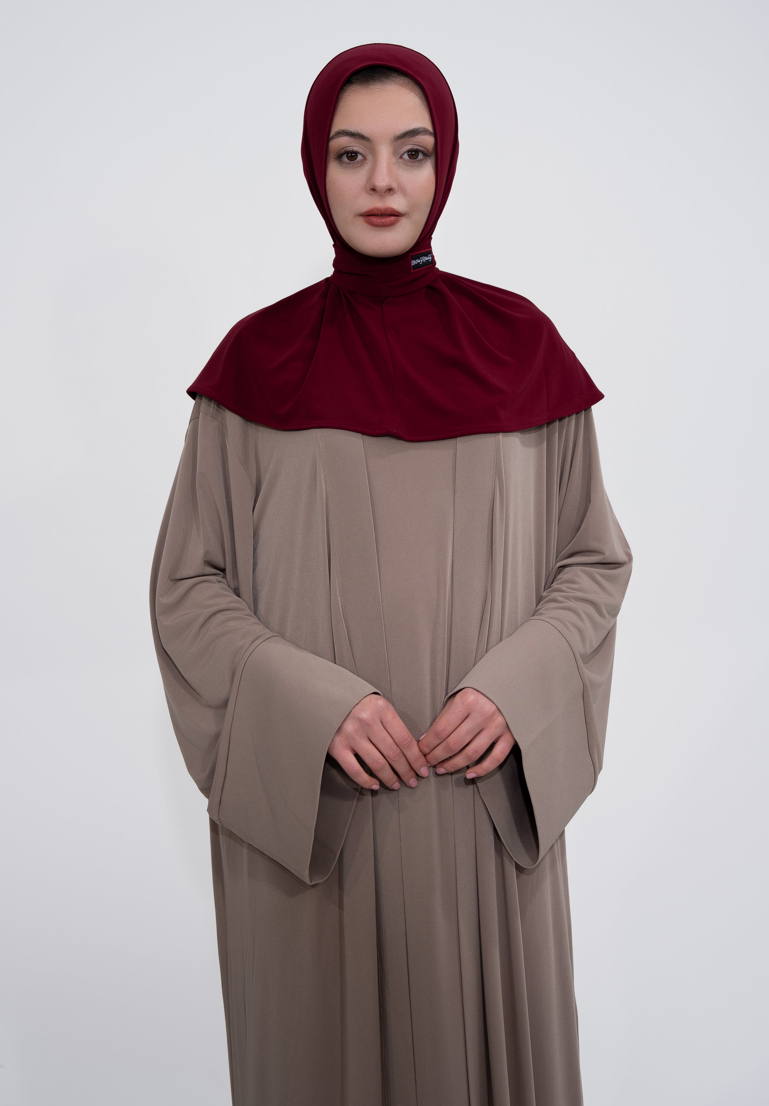 Hijab Kaftan - Charcoal Black