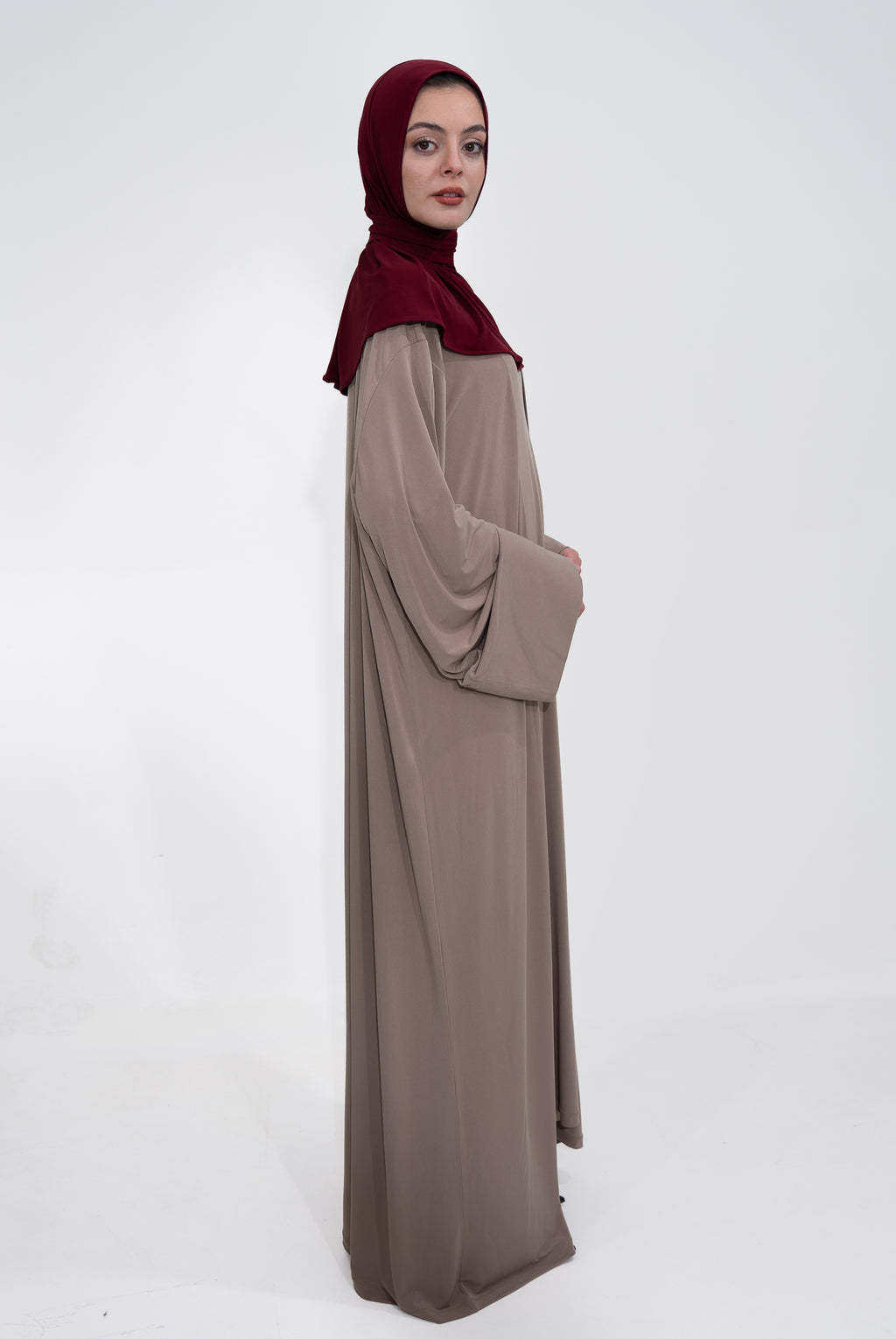 Hijab Kaftan - Charcoal Black